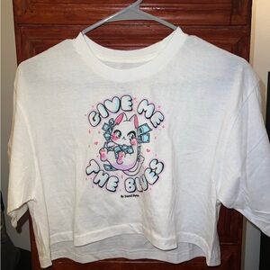 By Sami Ryan Crop T-shirt